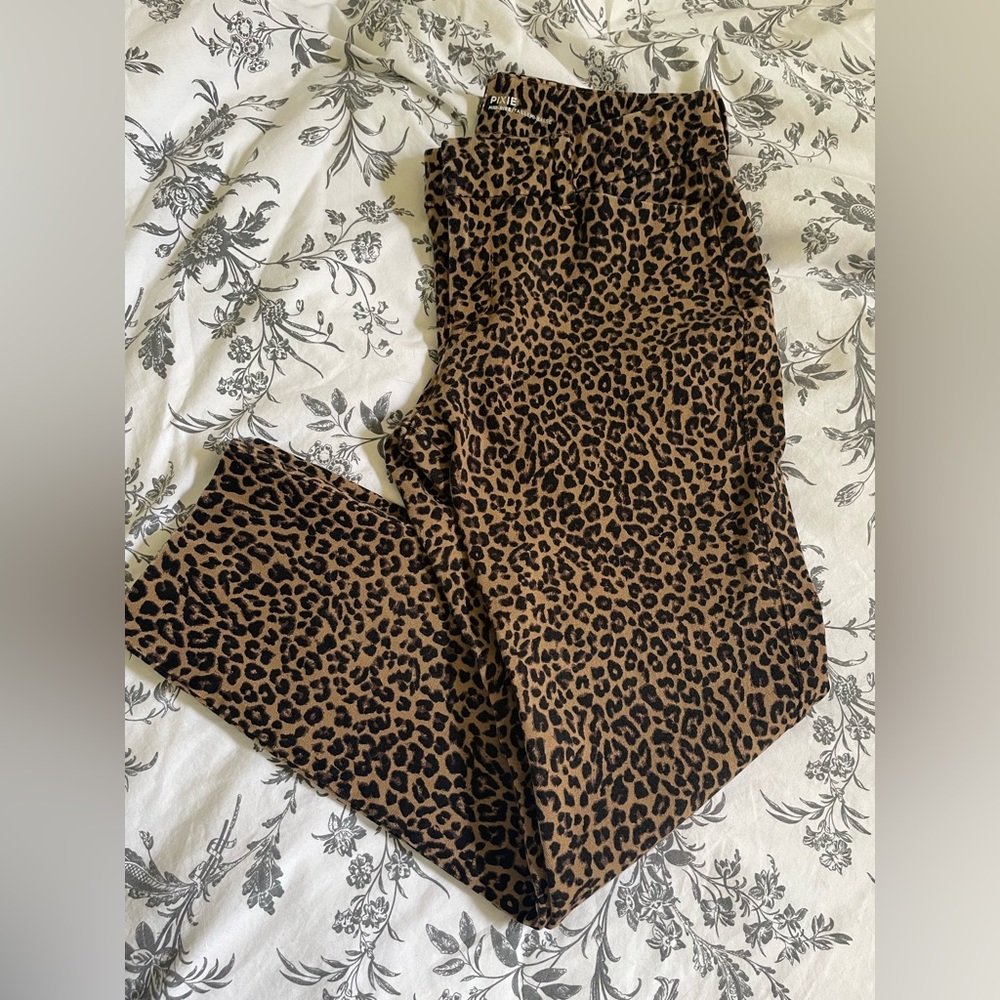 Bundle- Dark Navy And Leopard Print Pixie Work Pa… - image 7